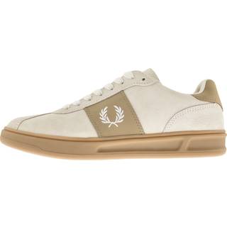 Fred Perry B4 Suede Sneaker Ecru/Snow White