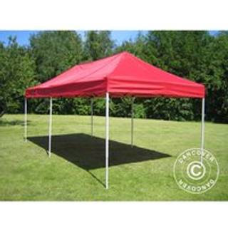 Foldetelt FleXtents Easy up pavillon PRO Steel 3x6m Rød
