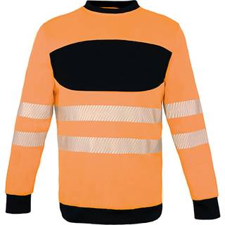 Korntex KX1001 Sweatshirts & -jakker Signal Orange / Black L