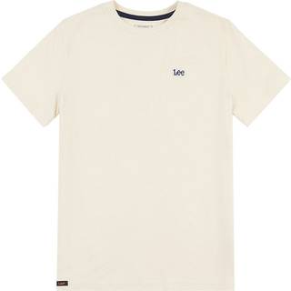 Lee Badge Tee White Aspergus Size 9/10