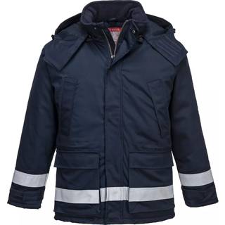 FR antistatisk vinterjakker - Marine (Størrelse: XXXL)