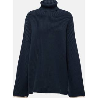 Brunello Cucinelli Cotton turtleneck sweater - blue - M
