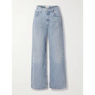Agolde Low Curve mid-rise wide-leg jeans - blue - S-M