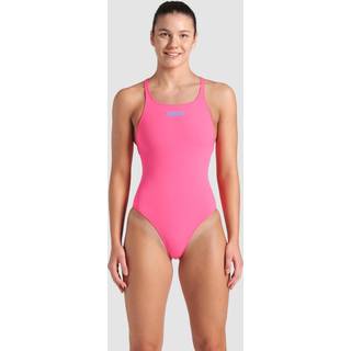 Arena Women's Team Swimsuit Swim Pro Solid Badedragt Damer størrelse 32 farve pink