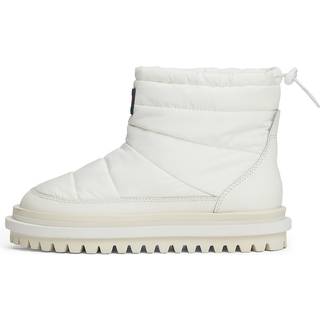 Warm Lined Padded Cleat Ankle Boots