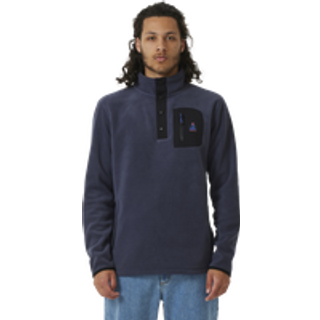 Rip Curl Men's Search Polar Fleece Crew Purple Night, M