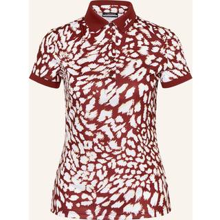 J.Lindeberg Tour Tech Print Glitch Leo Lime L Polo trøje