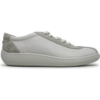 ECCO Soft Zero M - Sneakers i læder til herrer - Hvid - Size: 47 (UK 12-12.5)