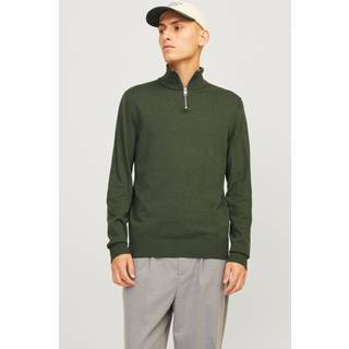 Jack & Jones Emil Knit Half Zip Kombu Green