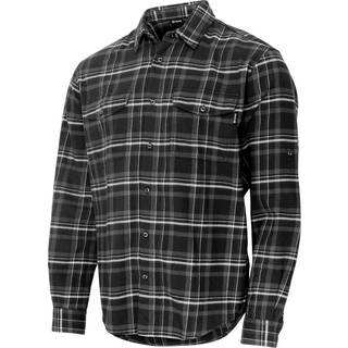 Urberg Men's Trollstein LS Flannel Shirt Black Beauty, S