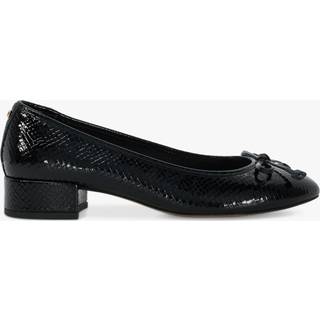 Dune London Dune London Black Wide Fit Admirably Low Heel Ballet Flats