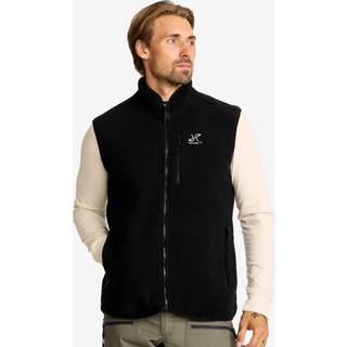 Canyon Full-zip Pile Fleece Vest Herre Black, Størrelse:2XL - Herre > Overdele > Fleece & Midlayers