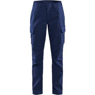 Blåkläder 7144 Dame Industri Buks stretch / Dame Industri Arbejdsbuks stretch - D25 - Marineblå/Koboltblå