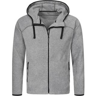 Stedman Power Fleece Jacket For Men - Grey - Large * Kampagne *