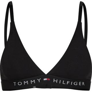 Tommy Hilfiger Unlined Triangle Bra - Black - X-Small