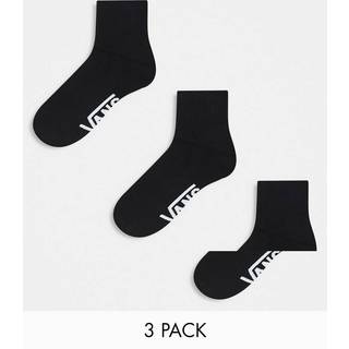 Vans - Classic Ankle Socks (3 Pair), Man, Black, Size: 38.5-42 - Black - 38.5-42