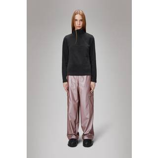 Addis Fleece Curve Half Zip - Black - Rains - Sort L