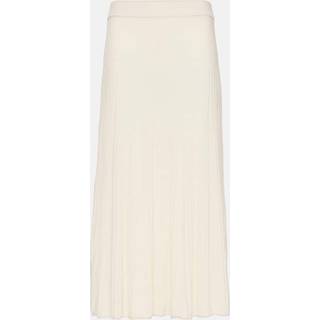 Joseph Knitted wool midi skirt - white - XL