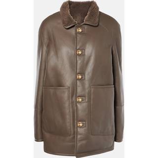 Altuzarra Sutherland shearling coat - green - L