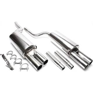 TA-Technix Catback system i rustfrit stål Audi A6 C5 4B