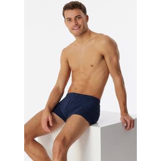 Schiesser Herren Unterwäsche blau Baumwolle & Mix Gemustert