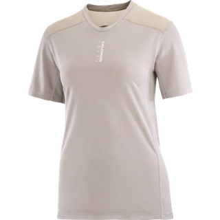 Salomon Women's Salomon Ultra Tee Løbeshirt Damer størrelse XS farve grå