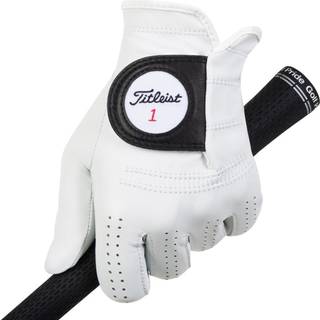 Titleist Players Cadet Læder Herre Golfhandske - Pearl - Venstre - Str. XL