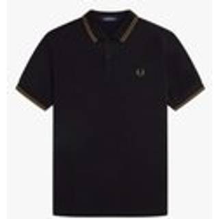Fred Perry Herren Polo-Shirt schwarz