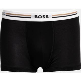 BOSS Trunk 3P Revive Underwear in Black | BOSS | Norton Barrie - L