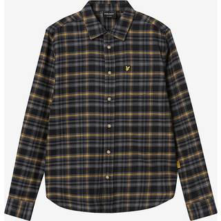 Lyle & Scott 100% Bomuld Tartan Ternet Drenge Skjorter12 - 13 år (152 - 158cm)