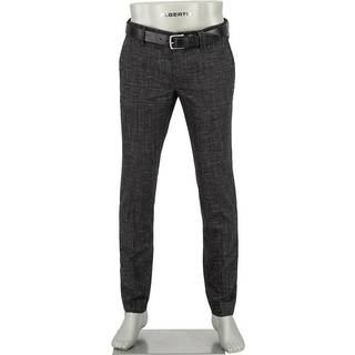 Alberto Herren Hose blau Slim Fit