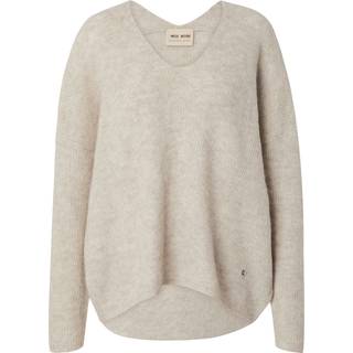 Mos Mosh Mmthora V-Neck Knit Strik 153900 Feather Gray (S)