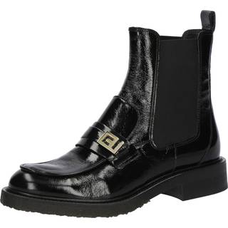 A5057 Støvler, Black Naplack, 41