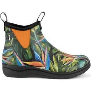Green Comfort Rain Women gummistøvler, flower paradise-37