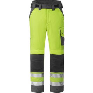 Snickers 3333 high-vis bukser, klasse 2 Gul/gråmeleret 170