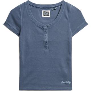 Superdry Det essentielle Button Down Kortærmet TopEU 40 (UK 12)