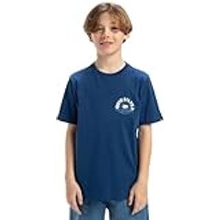 Quiksilver Ev Summer Road Kids T-shirt - T16 - estate blue