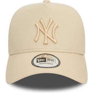 New York Yankees League Essential Light Beige 9FORTY E-Frame Adjustable Cap newera adult unisex Brown newera adult unisex Brown newera adult unisex Br - Osfm