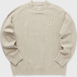 Relaxed Cotton Bouclé Jumper - Grey - S