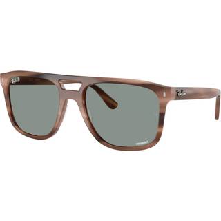 Ray-Ban RB2213CH Polarized 1423O9 55 Solbriller Mænd Tortoiseshell - Brown Tortoise - 55mm