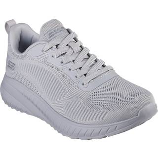 Skechers Skechers Grey Womens Bobs Squad Chaos Face Off Trainers