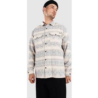 Billabong Offshore Jacquard Flannel Skjorte - S - taupe