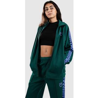 Santa Cruz Oregon Track Top Hættetrøje med lynlås - 6 - emerald