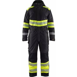 Blåkläder 6720 High Vis Vinter Kedeldragt / High Vis Vinter Kedeldragt - 2XS - Sort/High Vis Gul