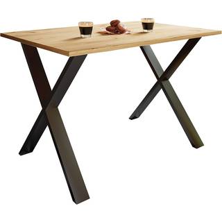 XonaX spisebord 140x50 eg dekor, sort.