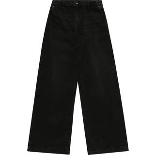KIDS ONLY KOGCOMET wide fit jeans i sort til piger