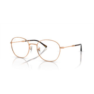 Ray - Ban Unisex RX6509 3094 Optiske stel Metal Guld Transparent Pantos Normal