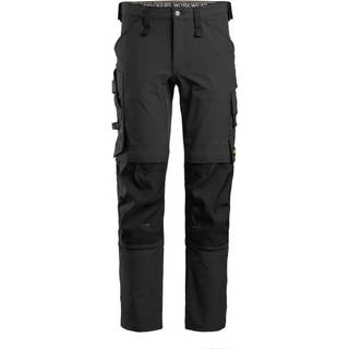 Snickers 6371 allroundwork, fuldstretch arbejdsbukser sort 248