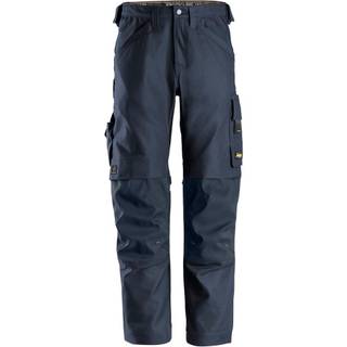 Snickers 6324 allroundwork, canvas+ stretch arbejdsbukser+ navy 170