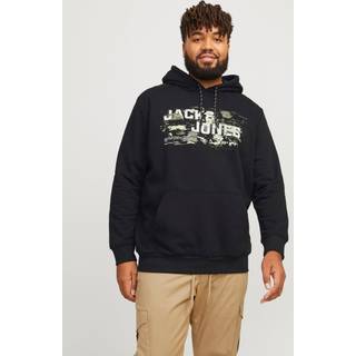 Plus Size Logo Hættetrøje